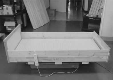 特注で試作したベッド（子供用）